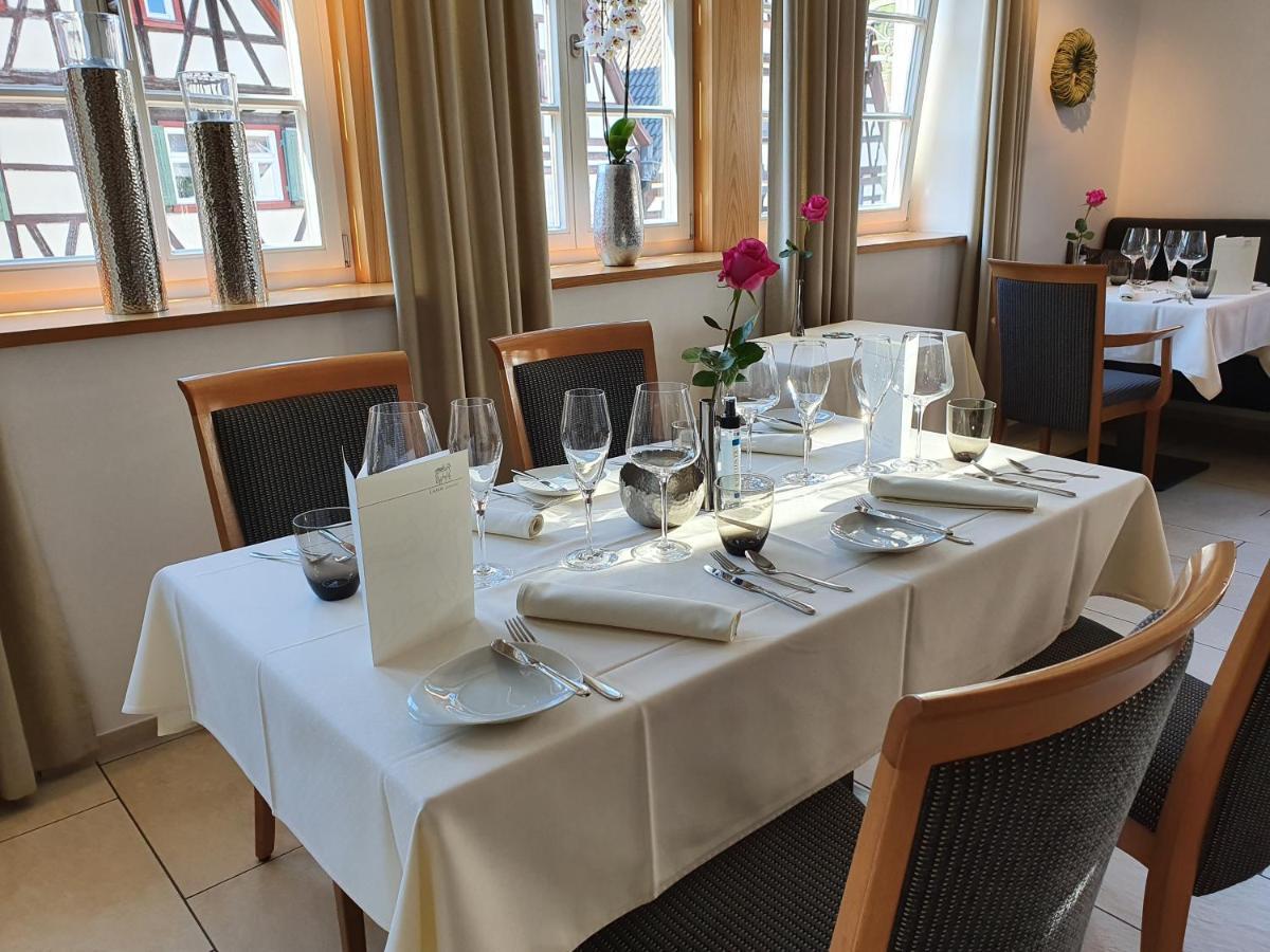 Hotel Restaurant Lamm Rosswag Vaihingen-sur-l'Enz Extérieur photo